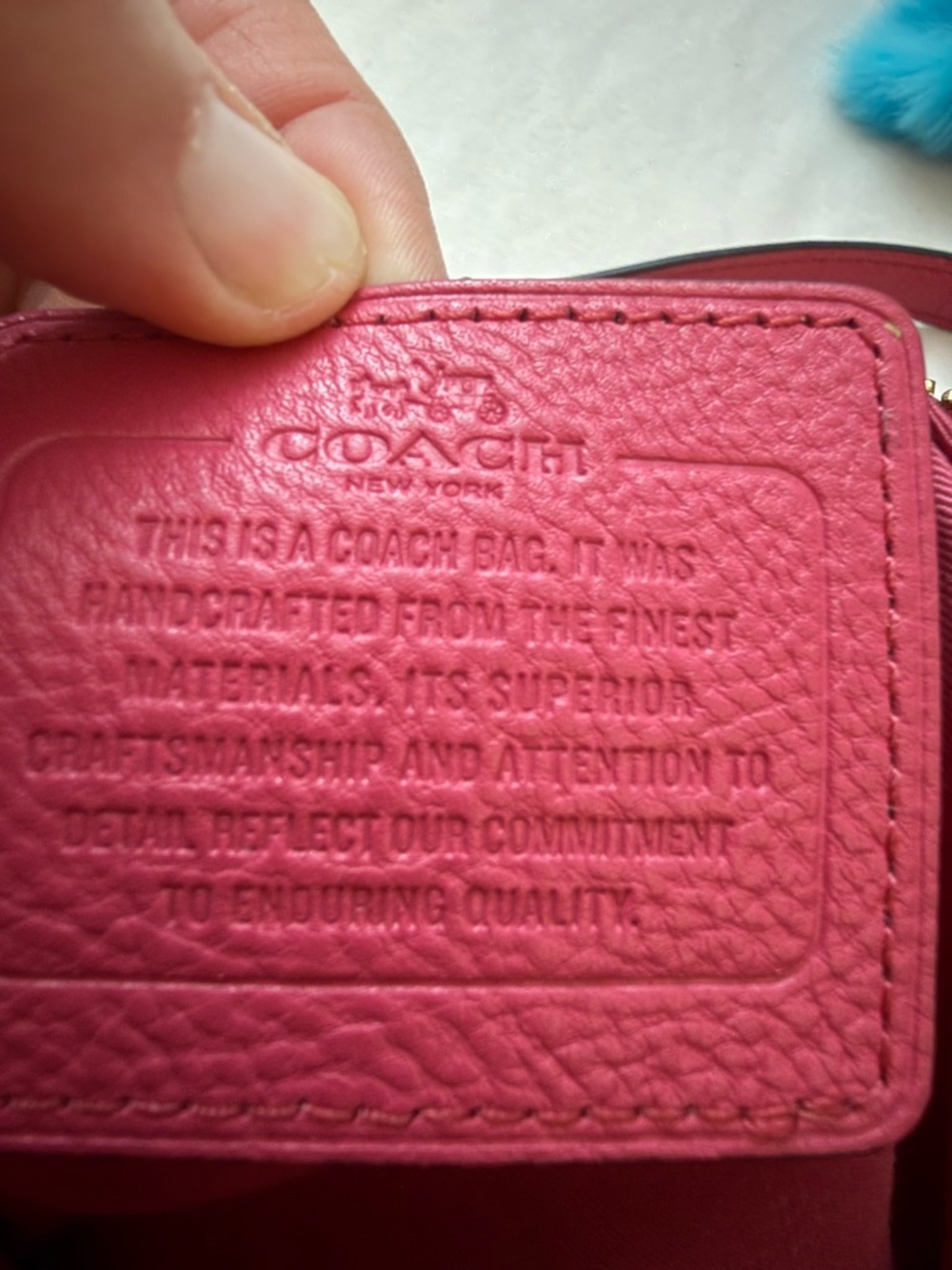 RARE Vintage Coach Small Kelsey Satchel in Fuchsia Pebble Leather - Picture 10 of 11